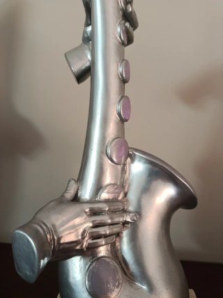 Figuras musicales metal alta decoración