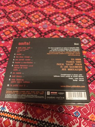 Lote 4 CDs Francia Pop Rock
