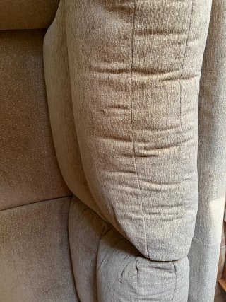 Conjunto 2 sofás 2 y 3 plazas tela beige