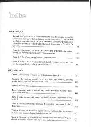 Ordenanzas y Conserjes Edición 2016