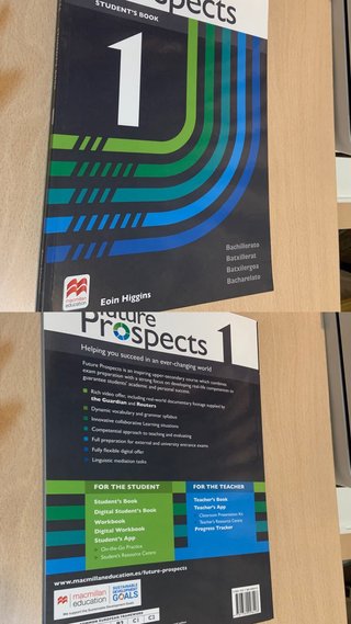 Se venden libros de texto de 1o de BACHILLER