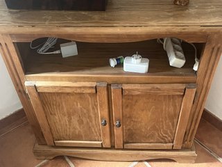 Mesa de TV de madera