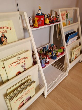 PRECIOSA LIBRERÍA / ESTANTERÍA INFANTIL 3 EN 1 ✨