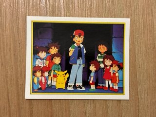 Cromo Pokémon MEELIN SERIE AZUL. 2000 3 unidad
