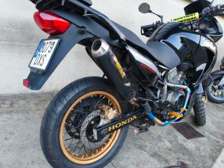 Honda Transalp 650 Negra