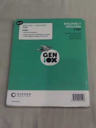 Biología y Geología 3º ESO. Libro del estudiant...