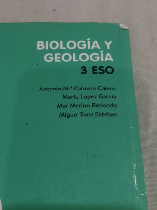 Biología y Geología 3º ESO. Libro del estudiant...