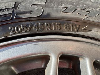Llantas BBS con Neumáticos. 15 pulgadas