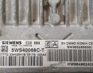 Citroen 442781 centralita sw9652888580 c3 1.4 hdi