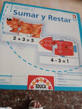 2Puzzle Educa Del 1 al 10 y saber sumar y restar