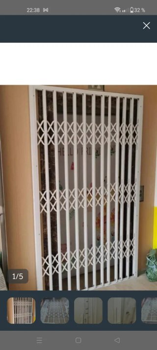 Puerta/Valla Ballesta Lacado Blanco