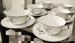 Juego de tazas vintage Limoges.