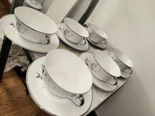 Juego de tazas vintage Limoges.