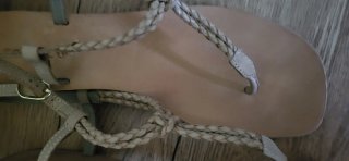 Sandalias Natura Beige Nuevas