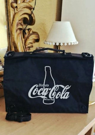 Bolso / cartera/ Bandolera Coca-Cola Negro Oficial