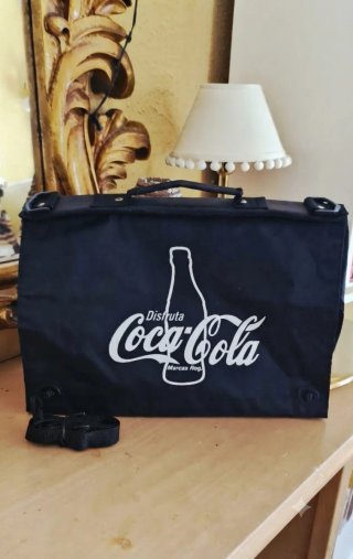 Bolso / cartera/ Bandolera Coca-Cola Negro Oficial