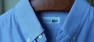 Camicia uomo Lacoste manica corta