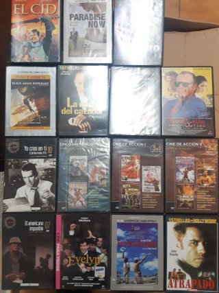 Lote 16 Películas DVD Acción/Drama/Historia