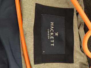 Chubasquero de hombre Hackett VeloSpeed sin forro