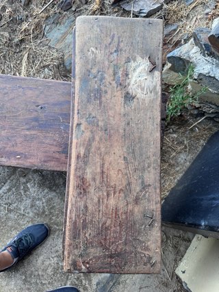 Arca de madera antigua