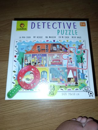 Puzzle Detective Ludattica 108 piezas