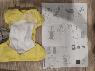 Pañales de tela Pop-in para recién nacidos