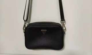 Bolso bandolera Guess negro