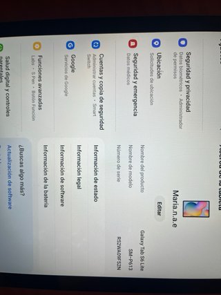 Samsung Tab S6 Lite con S Pen