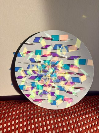 Cuadro abstracto de atrapasueños