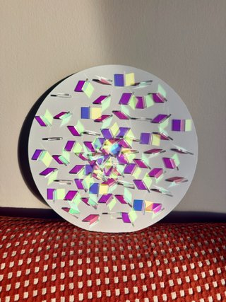 Cuadro abstracto de atrapasueños