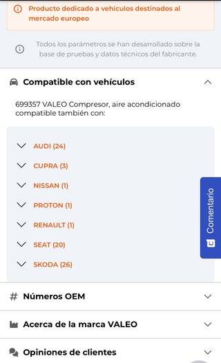 Compresor Aire Acondicionado Valeo 5Q0820803C