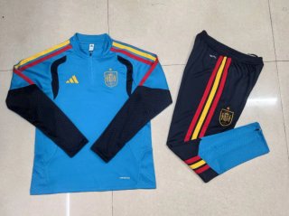 Chándal Adidas España Azul y Negro