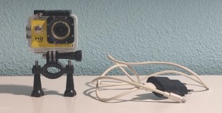 ⚡ Cámara SJCAM SJ4000 + Funda Acuática + Cargador