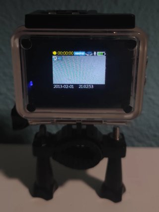 ⚡ Cámara SJCAM SJ4000 + Funda Acuática + Cargador