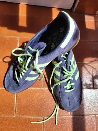 Zapatillas Adidas Spezial Azul y Verde