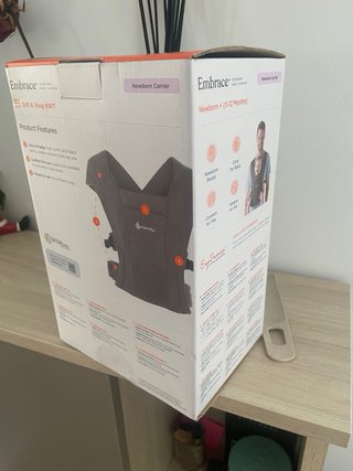 Mochila Portabebés Ergobaby Newborn Gris