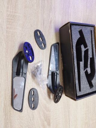 Espejos Moto Ninja CNC Alerón Nuevos