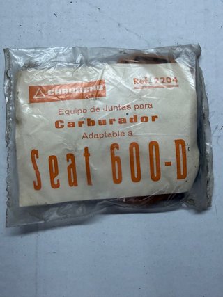 Kit Juntas Carburador Seat 600 D