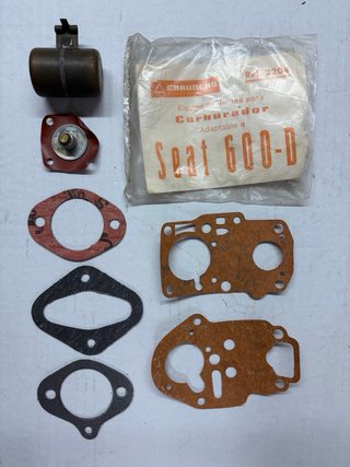 Kit Juntas Carburador Seat 600 D