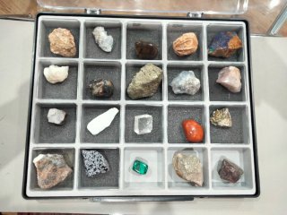Colección de minerales y rocas