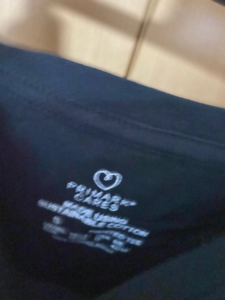 Camisa Be Hopeful Talla Única Negra