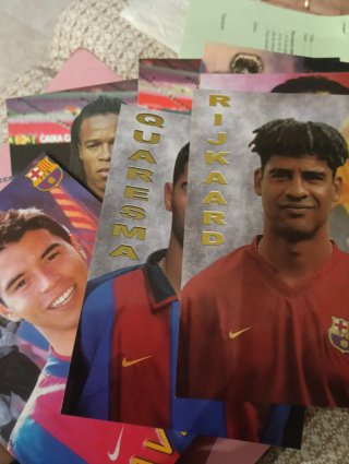 Postal FC Barcelona Saviola