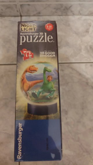 Puzzle 3D Ravensburger The Good Dinosaur Night Lig