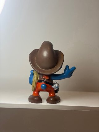 Pitufo Vaquero Vintage
