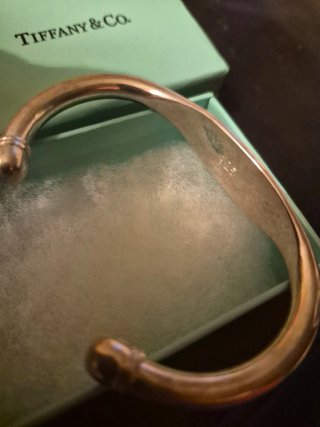 Brazalete Tiffany & Co. Plata 925 Caja Papeles