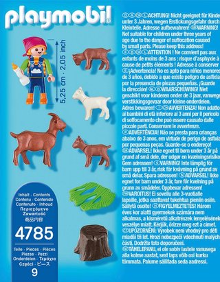 Niña con cabras Playmobil 4785