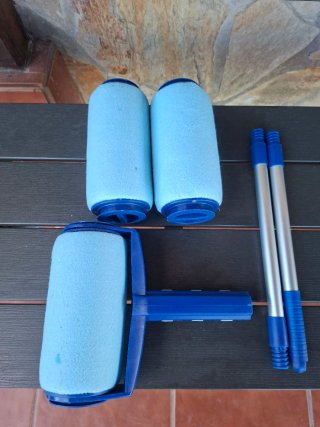 Pack rodillos pintura grande y pequeño