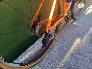 Bicicleta Ciclocross Gravel Holdsworth Naranja