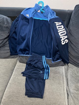 Conjunto Adidas Chándal Azul Talla 13-14 Años