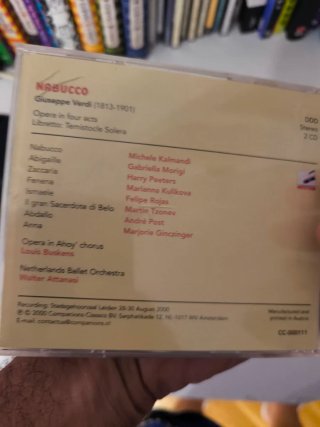 CD Nabucco Giuseppe Verdi 2 CD